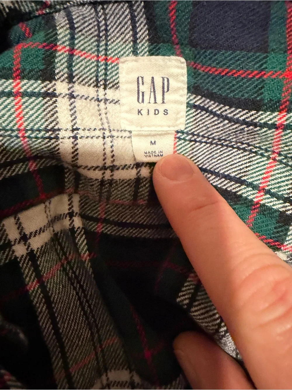 GAP classic button
